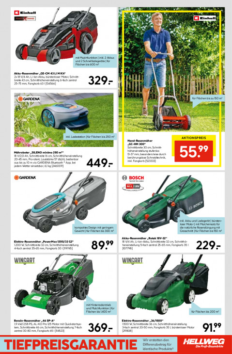 Hellweg Baumarkt Angebote ab 16.03.26 bis 21.03.26