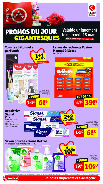 Kruidvat Dépliant 16.03.2026