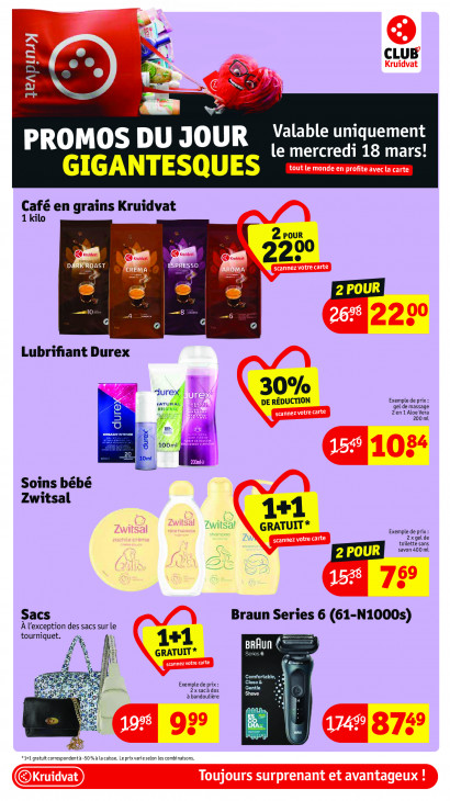 Kruidvat Dépliant 16.03.2026