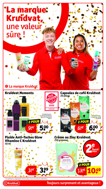 Kruidvat Dépliant 16.03.2026