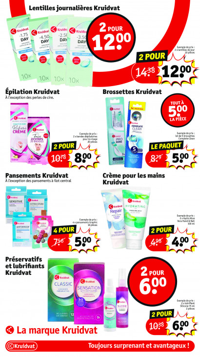 Kruidvat Dépliant 16.03.2026