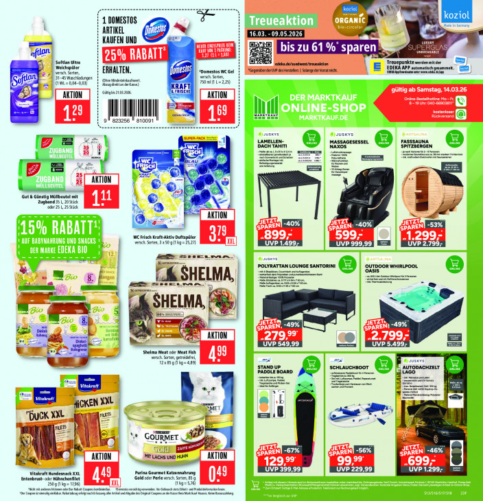 Marktkauf Angebote ab 16.03.26 bis 21.03.26