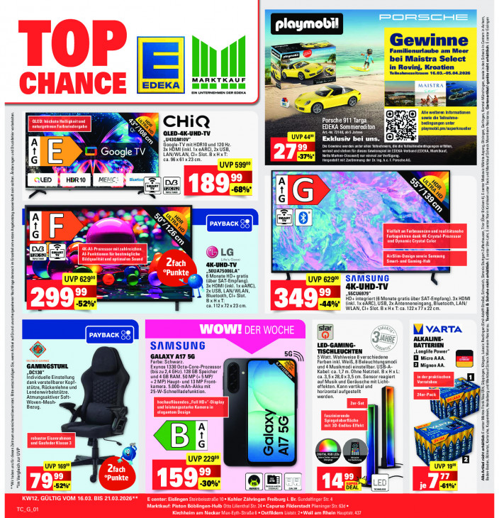 Marktkauf Angebote ab 16.03.26 bis 21.03.26