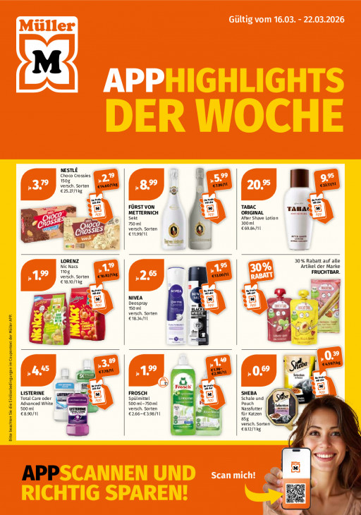Müller Angebote ab 16.03.26 bis 22.03.26