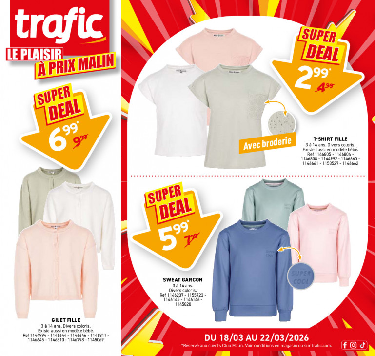 Trafic Dépliant 18.03.2026