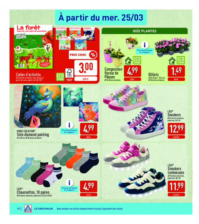 Aldi Dépliant 23.03.2026