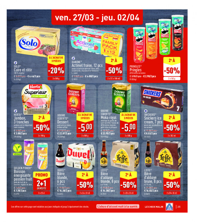 Aldi Dépliant 23.03.2026