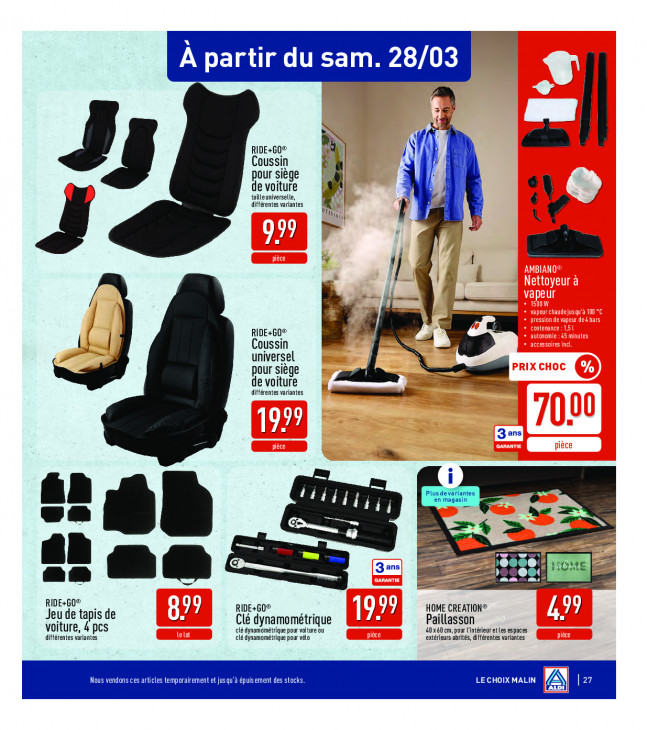 Aldi Dépliant 23.03.2026