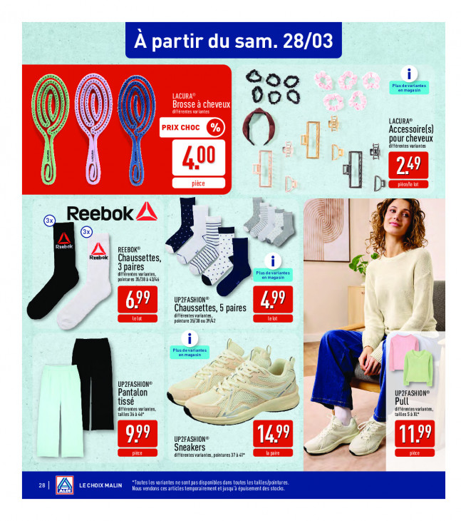 Aldi Dépliant 23.03.2026