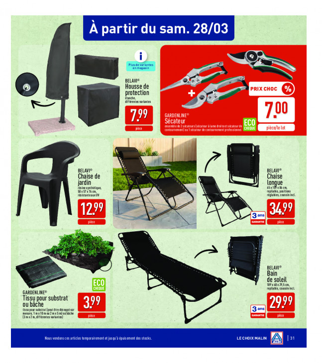 Aldi Dépliant 23.03.2026