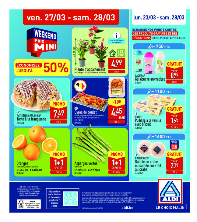 Aldi Dépliant 23.03.2026