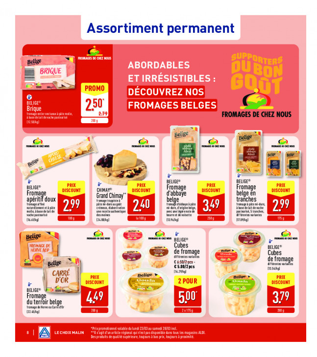 Aldi Dépliant 23.03.2026