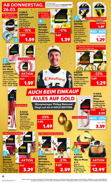 Kaufland Angebote ab 26.03.26 bis 01.04.26