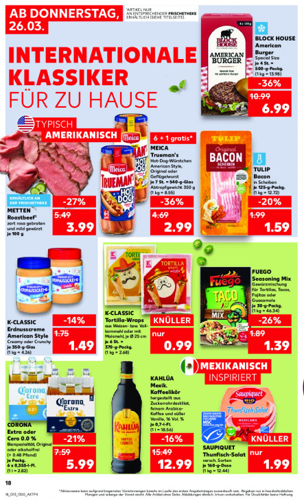 Kaufland Angebote ab 26.03.26 bis 01.04.26