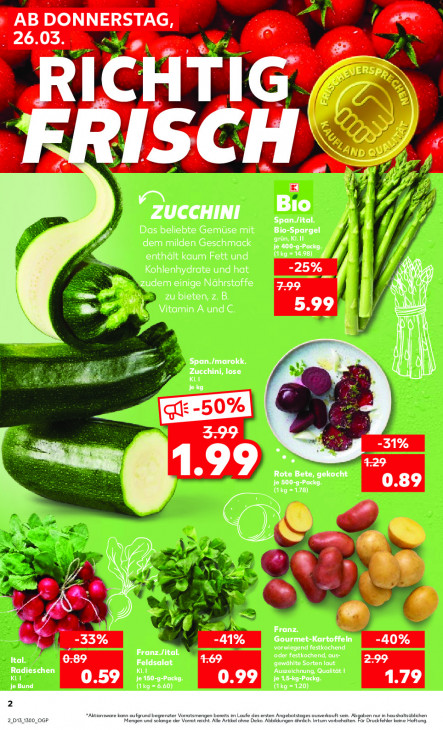 Kaufland Angebote ab 26.03.26 bis 01.04.26