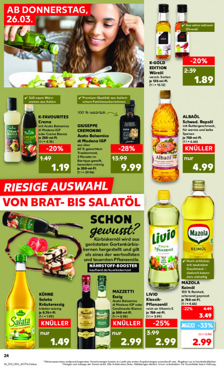 Kaufland Angebote ab 26.03.26 bis 01.04.26