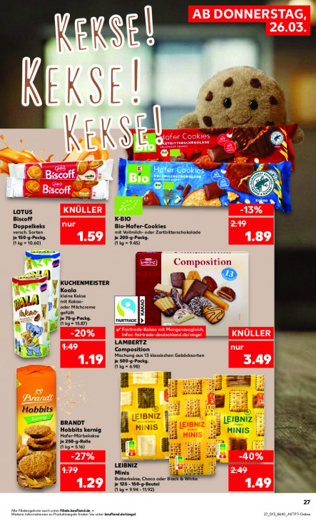 Kaufland Angebote ab 26.03.26 bis 01.04.26