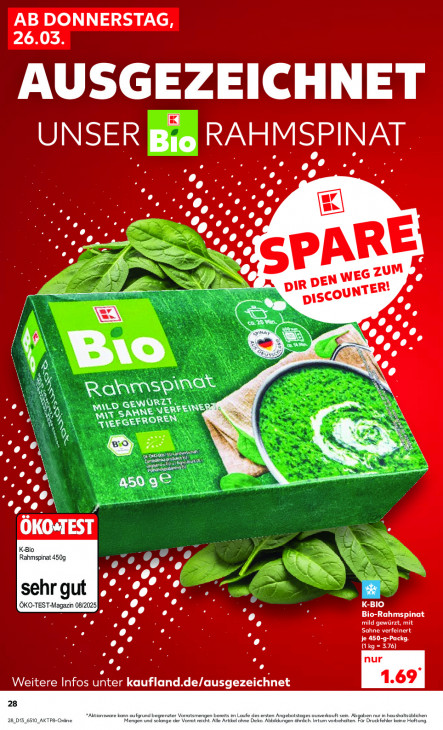 Kaufland Angebote ab 26.03.26 bis 01.04.26