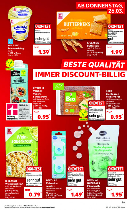 Kaufland Angebote ab 26.03.26 bis 01.04.26