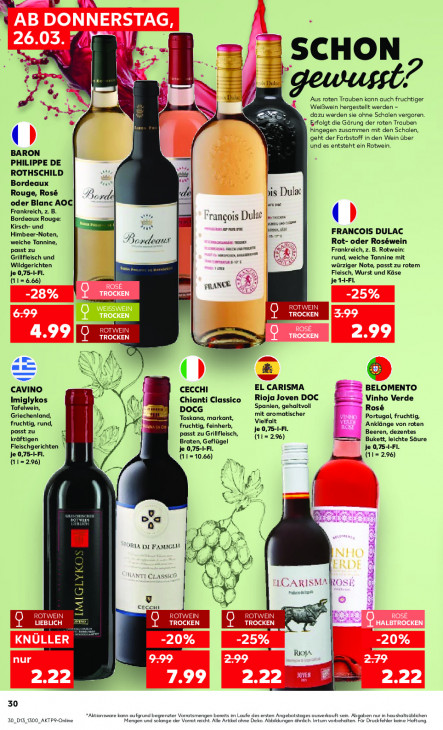 Kaufland Angebote ab 26.03.26 bis 01.04.26