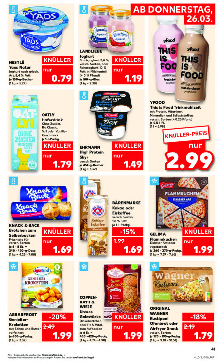 Kaufland Angebote ab 26.03.26 bis 01.04.26