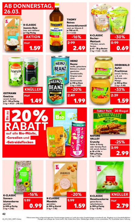 Kaufland Angebote ab 26.03.26 bis 01.04.26