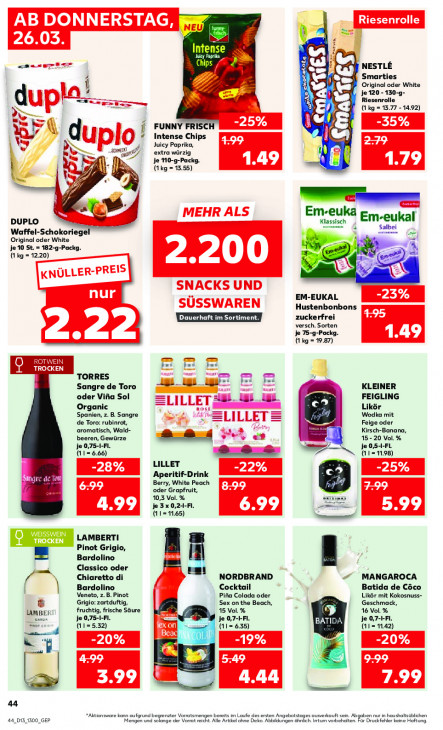 Kaufland Angebote ab 26.03.26 bis 01.04.26