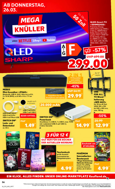 Kaufland Angebote ab 26.03.26 bis 01.04.26