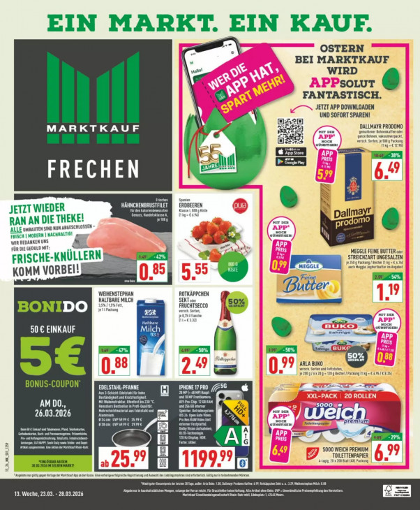 Marktkauf Angebote ab 23.03.26 bis 28.03.26