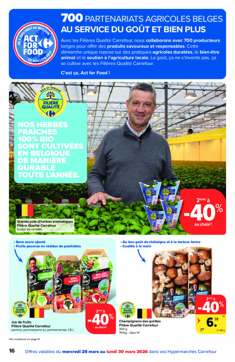 Carrefour Dépliant 25.03.2026