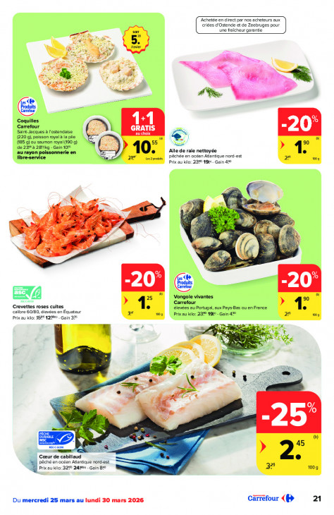 Carrefour Dépliant 25.03.2026