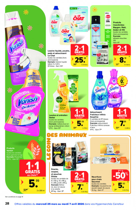 Carrefour Dépliant 25.03.2026