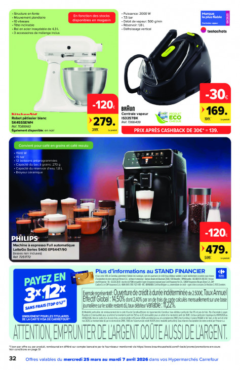 Carrefour Dépliant 25.03.2026