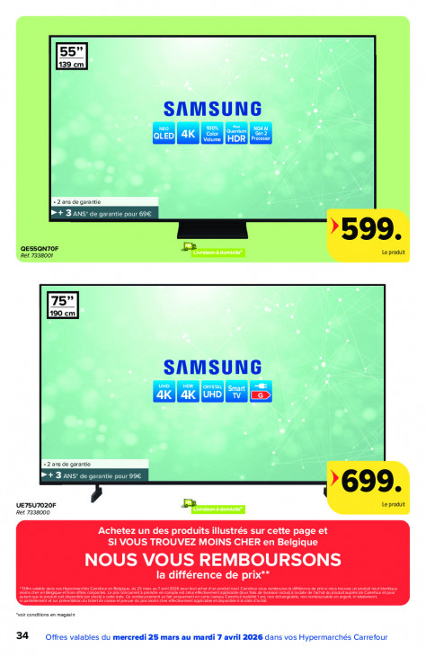 Carrefour Dépliant 25.03.2026