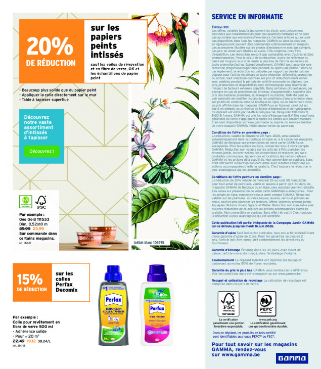 Gamma Dépliant 25.03.2026