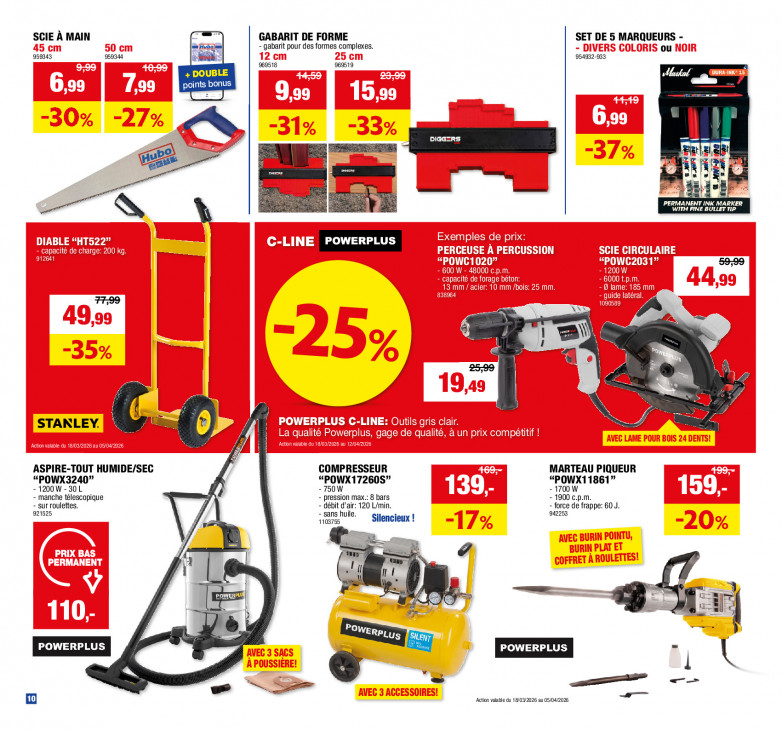 Hubo Dépliant 25.03.2026