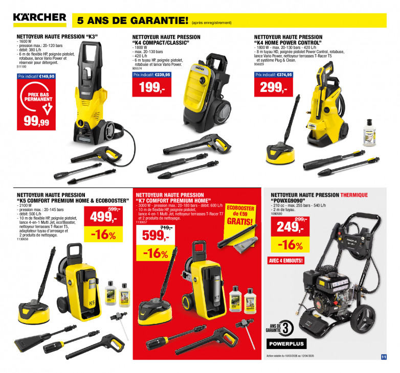 Hubo Dépliant 25.03.2026