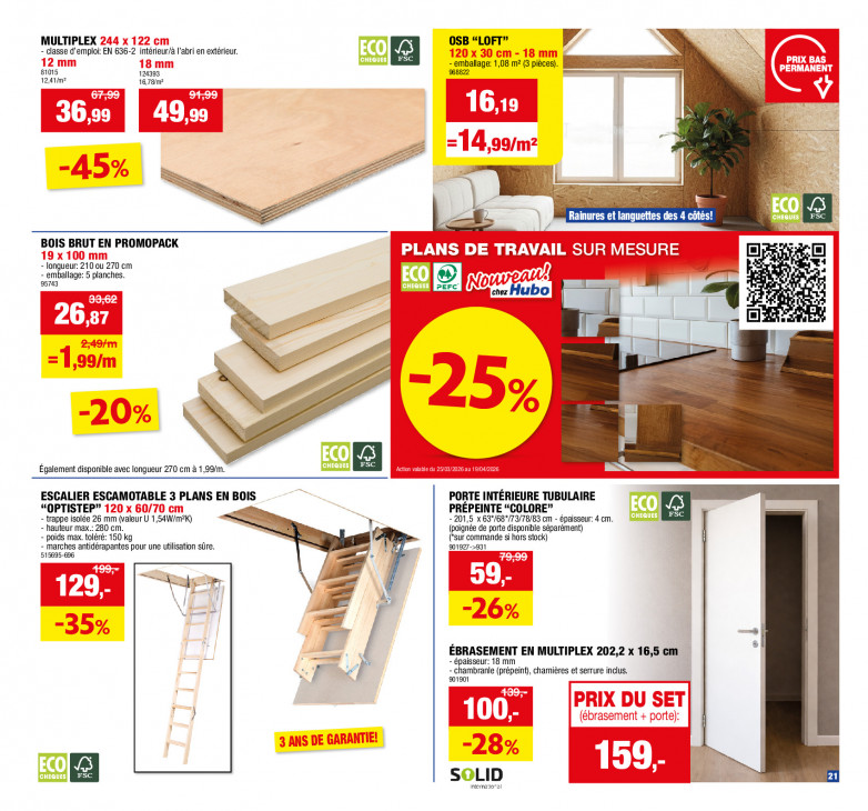 Hubo Dépliant 25.03.2026