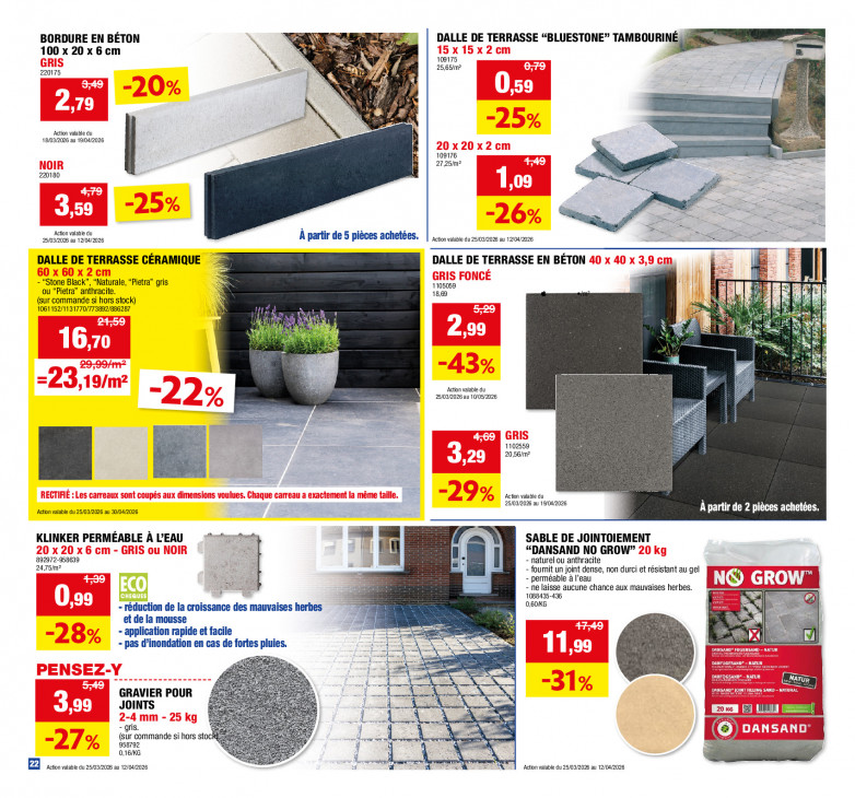 Hubo Dépliant 25.03.2026