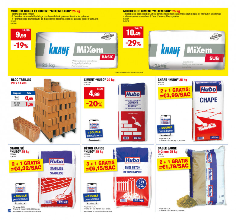 Hubo Dépliant 25.03.2026