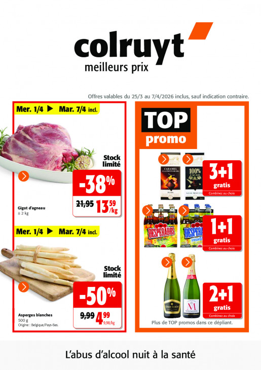 Colruyt Dépliant 25.03.2026