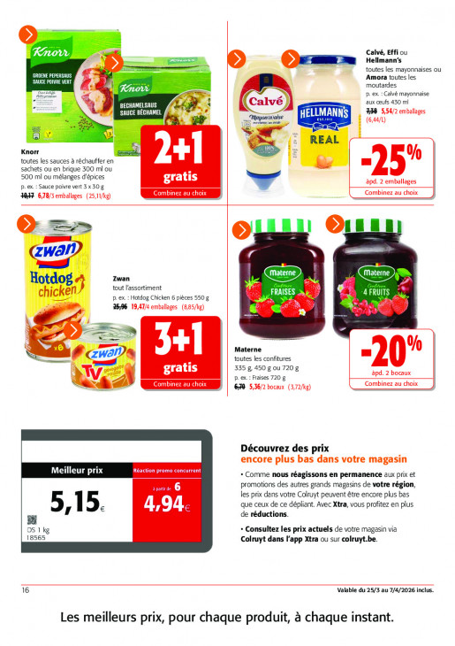 Colruyt Dépliant 25.03.2026