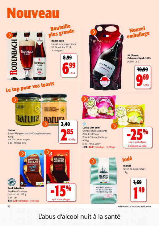 Colruyt Dépliant 25.03.2026