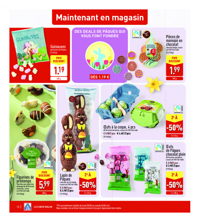 Aldi Dépliant 30.03.2026