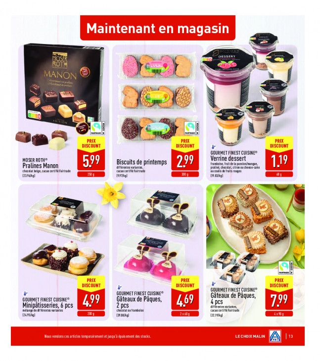 Aldi Dépliant 30.03.2026