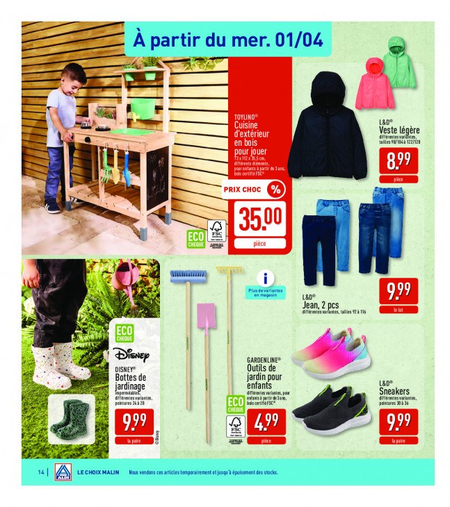 Aldi Dépliant 30.03.2026