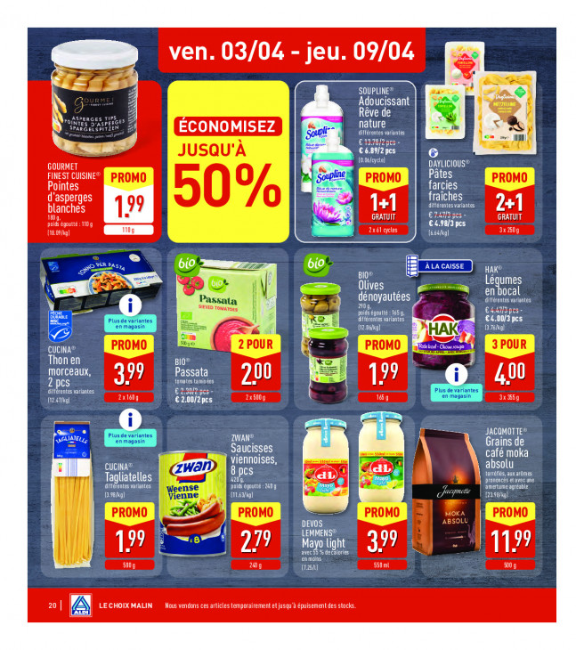 Aldi Dépliant 30.03.2026