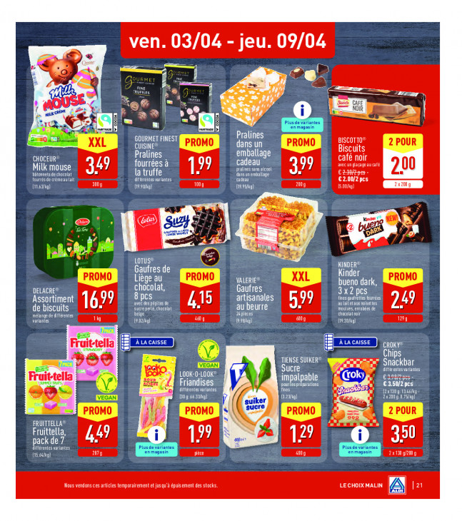 Aldi Dépliant 30.03.2026