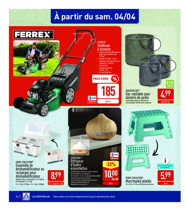 Aldi Dépliant 30.03.2026