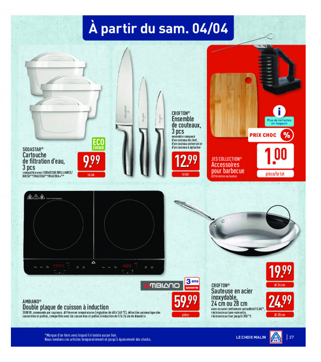 Aldi Dépliant 30.03.2026